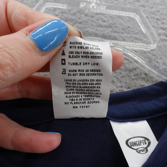 Concepts Sport NYCFC Womens TShirt‎ Large Blue New York City FC Soccer Tee NWT - Picture 11 of 13